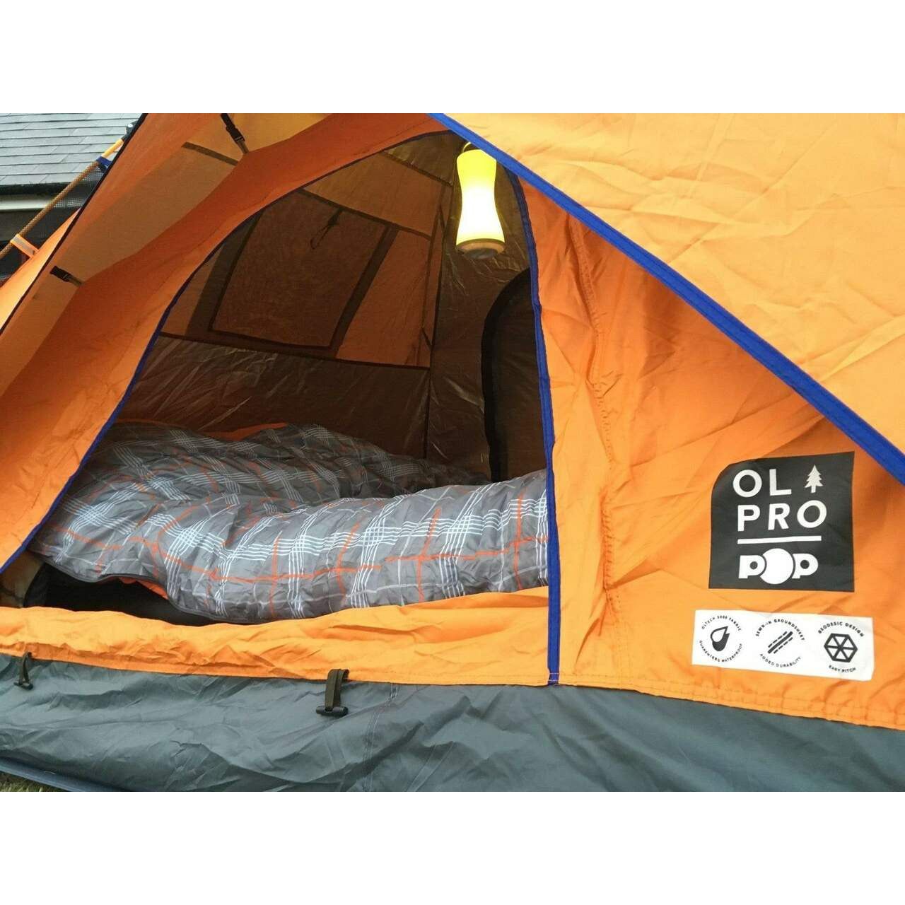 OLPRO Hush Pattern Single Sleeping Bag - 300gsm fill