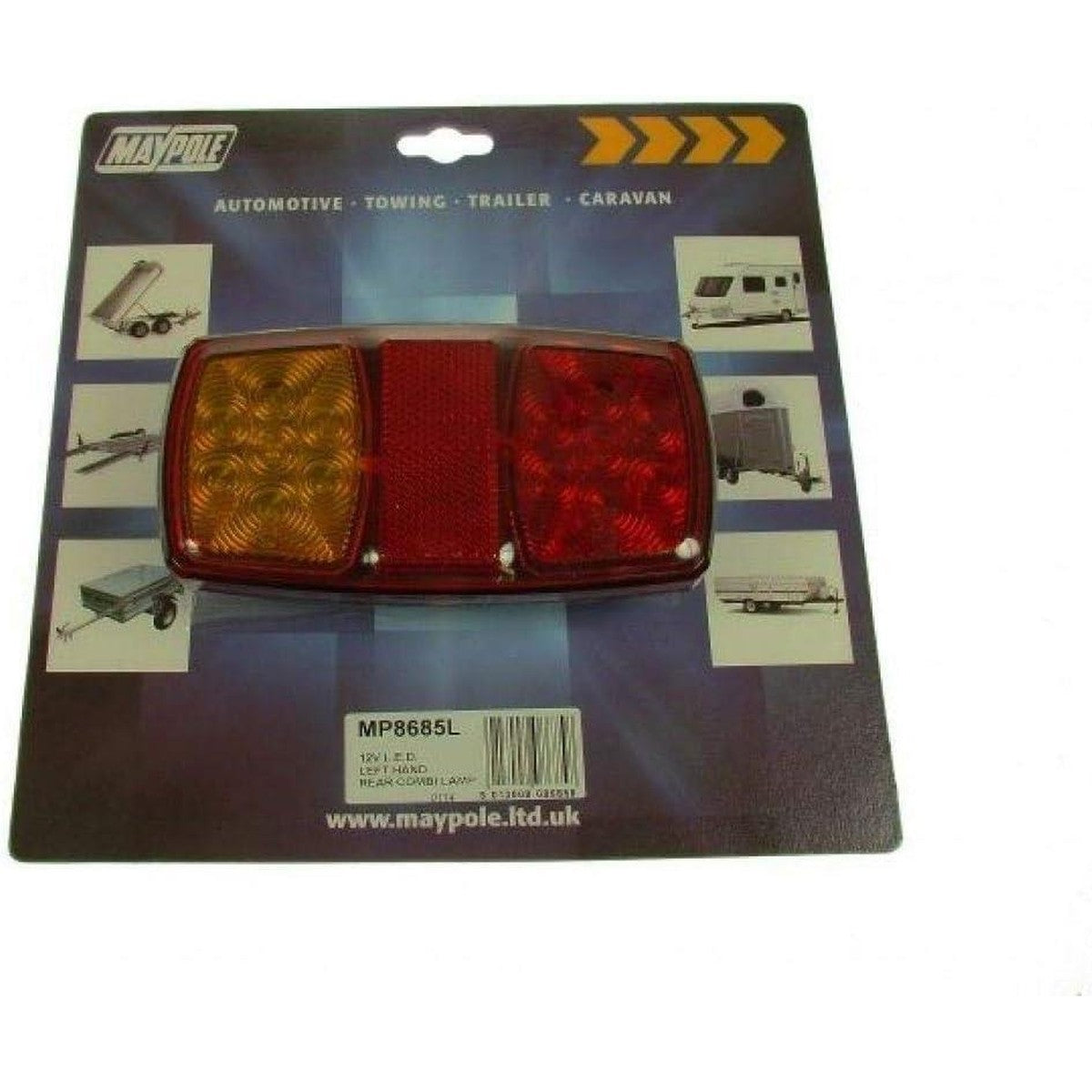 Maypole LED Trailer Combination Light Rear Direction Indicator 12V 16W MP8685BL