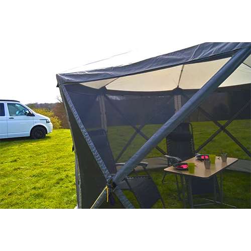 Event Shelter Gazebo 3.6m x 3.6m Outdoor Camping Motorhome Caravan