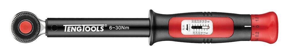 Teng Tools 3/8" Torque Wrench Plus 6 - 30Nm