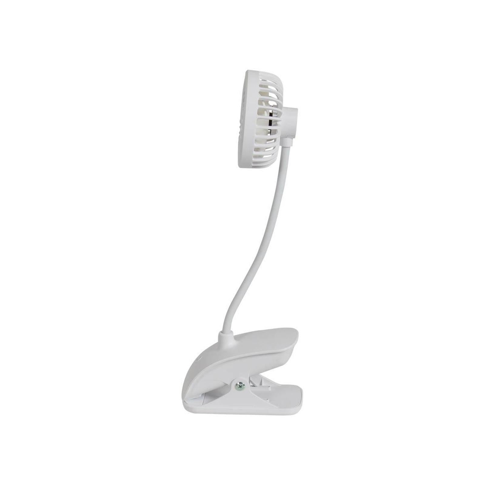 Bo-Camp Table Fan with Clamp Flex Rechargeable