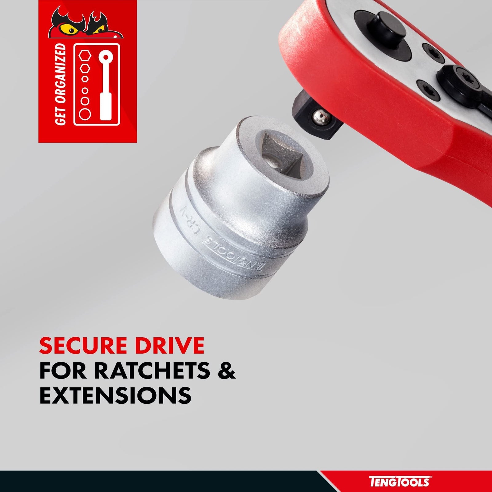 Teng Tools 3/8" Socket 6 pt AF 5/16"