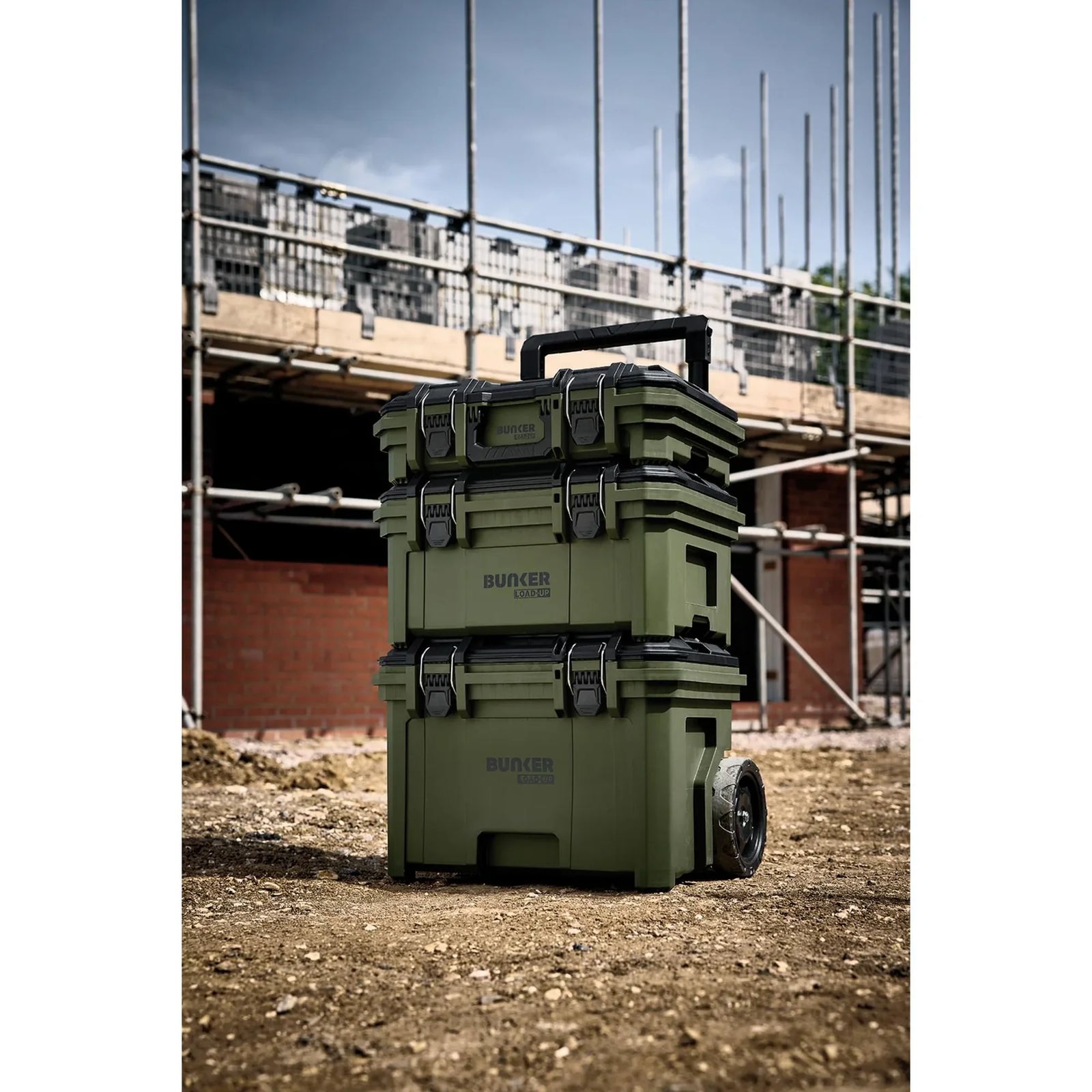 Bunker Load-Up Stacking System 9 Piece Modular Tool Storage