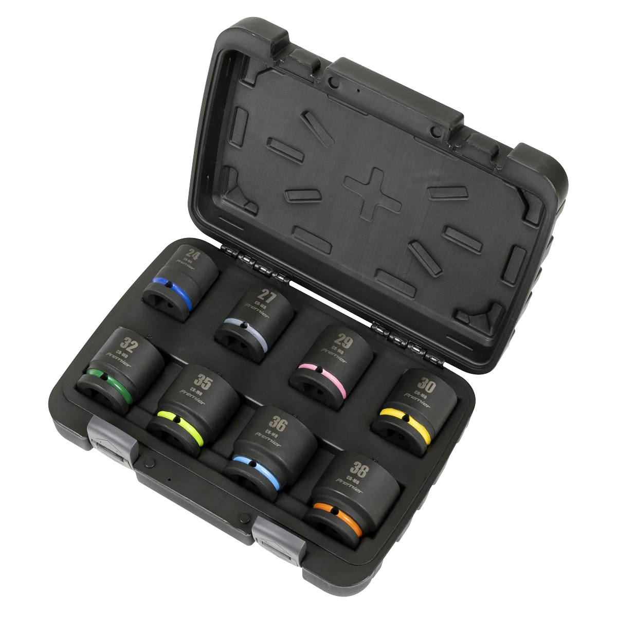Sealey Premier Impact Socket Set 3/4" Sq Drive 8 Piece