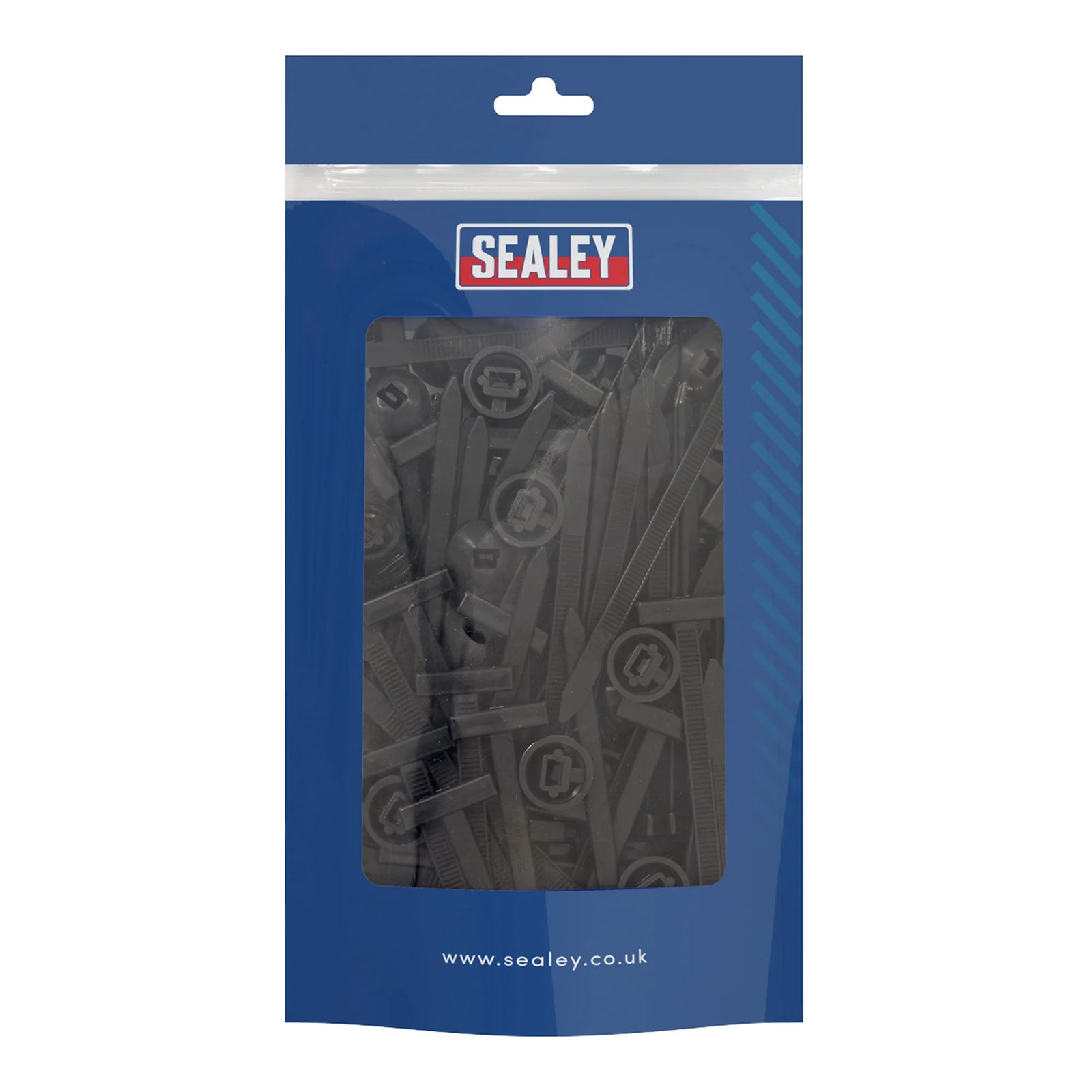 Sealey Buckle Cable Ties 90x5mm - Pack of 100
