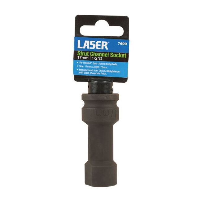 Laser Deep Strut Channel Socket 17mm 7699