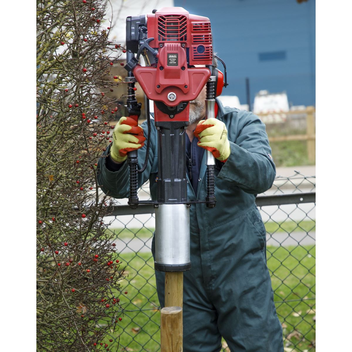 Sealey 2-Stroke Petrol Post Driver100mm PPD100