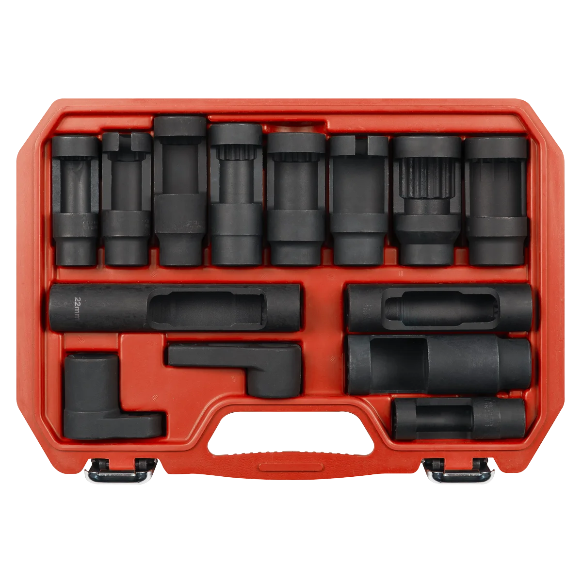 Sealey Oxygen & Diesel Injector Window Socket Set 14 Piece SX045