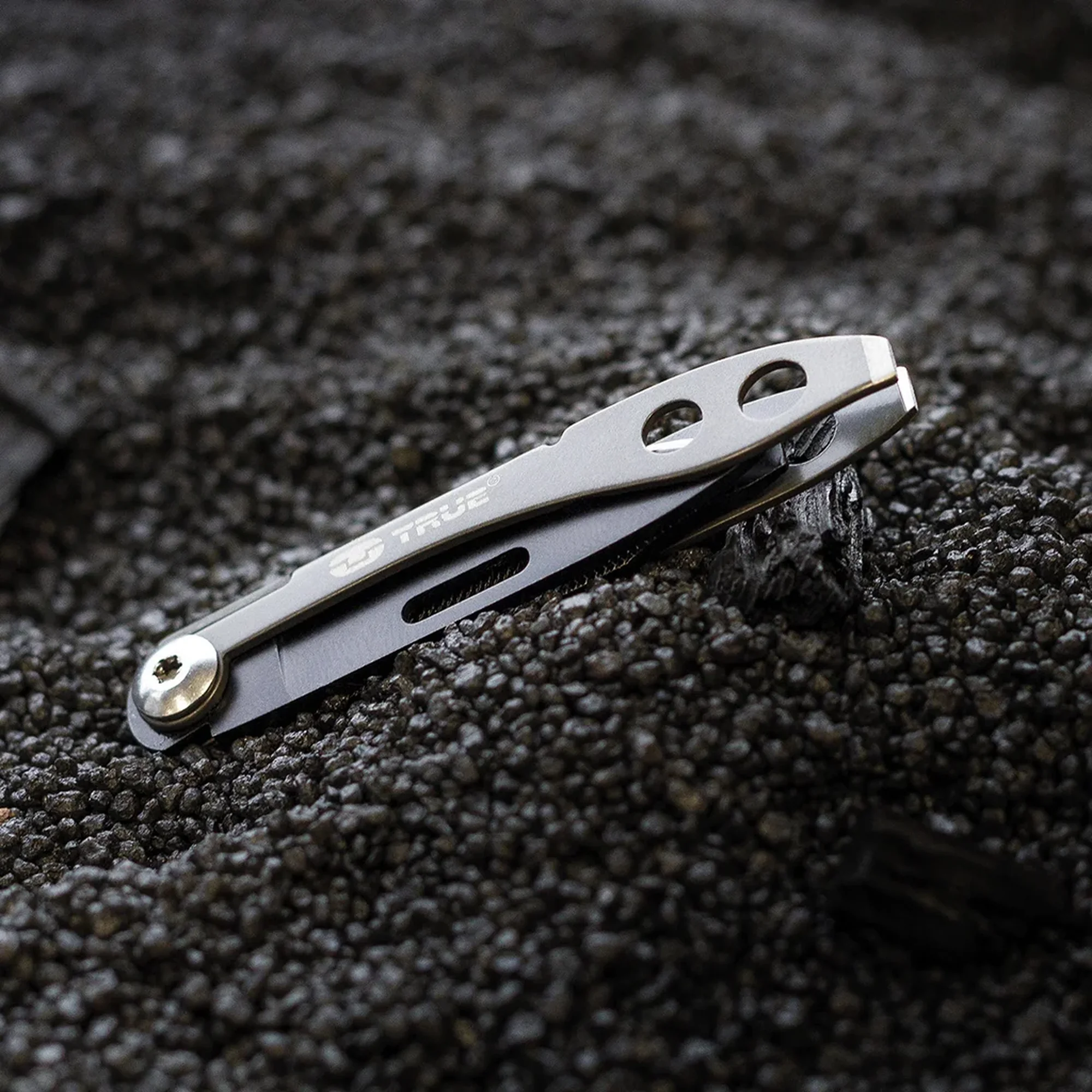 True Utilities Micro Keyring Multi Tool with Tweezers