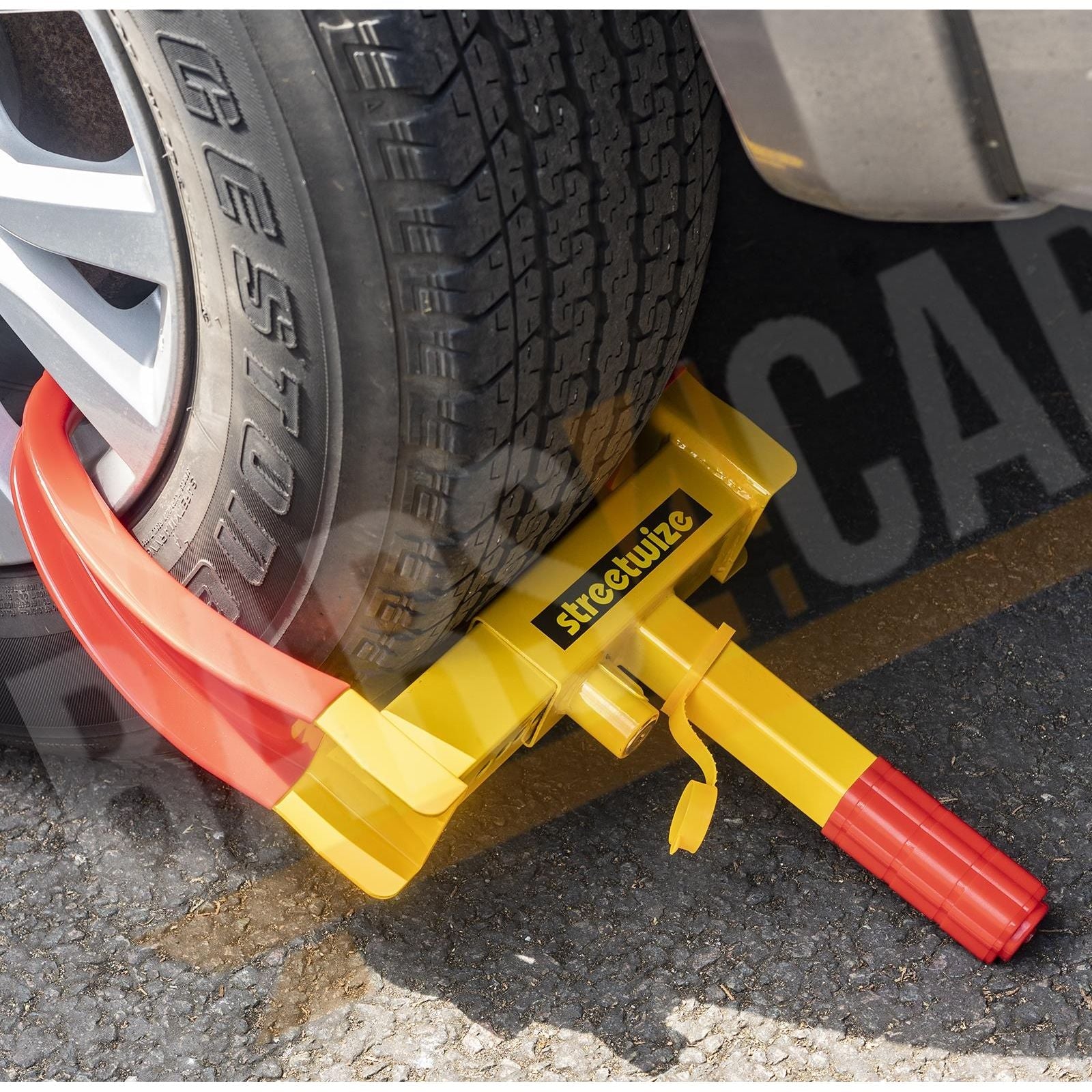 Streetwise Steel / Alloy Wheel Clamp Claw Style Quick & Easy Fit Car/Caravan/Motorhome