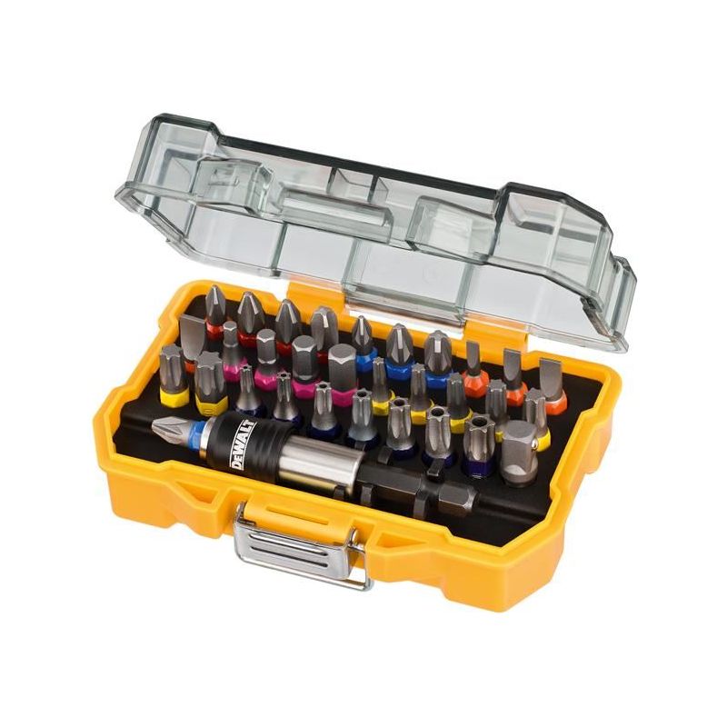 Dewalt Power Tools Screwdriver Bit Set 32 Piece Merchandiser of 12