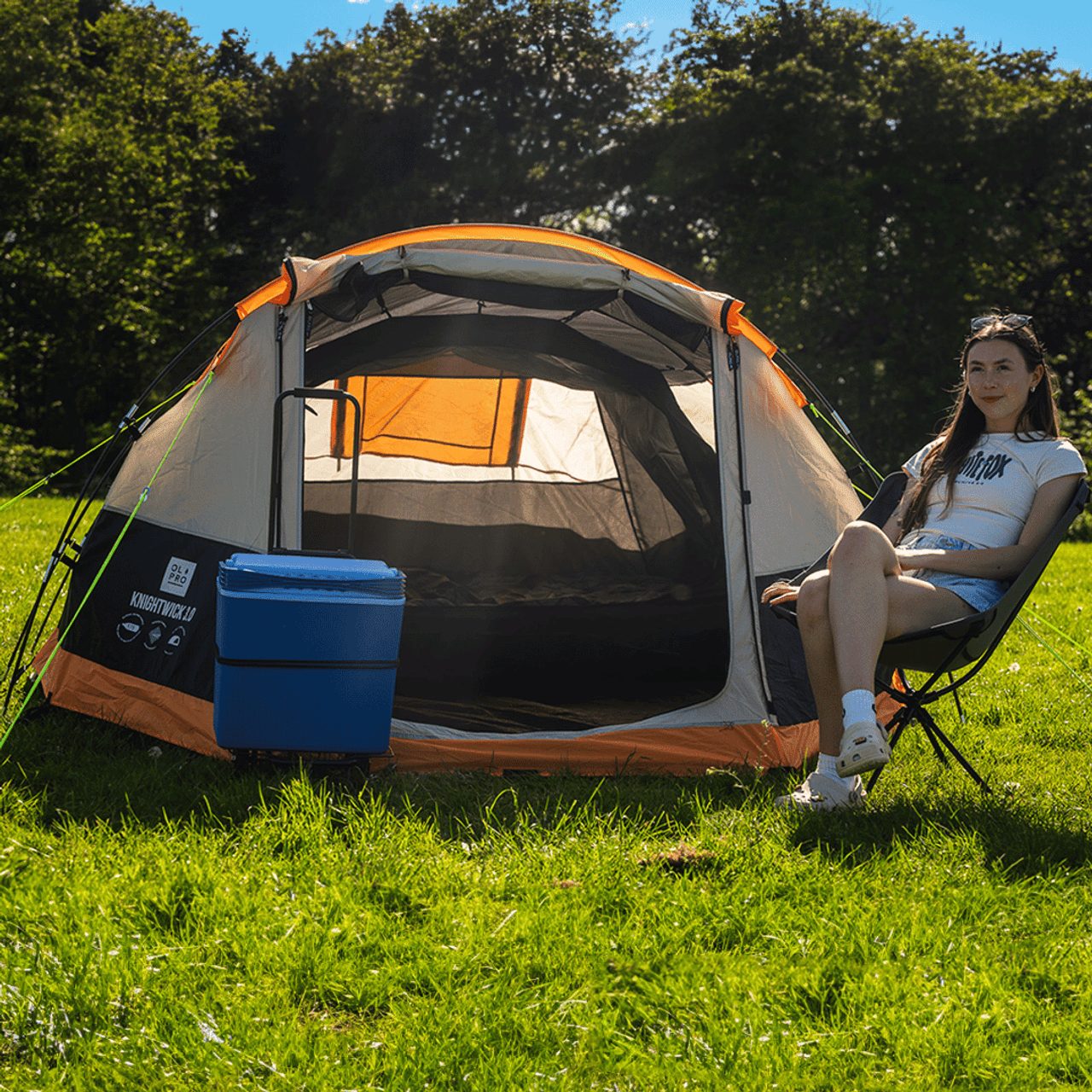 Olpro Knightwick 2.0S - 3 Person Tent (Riptop)