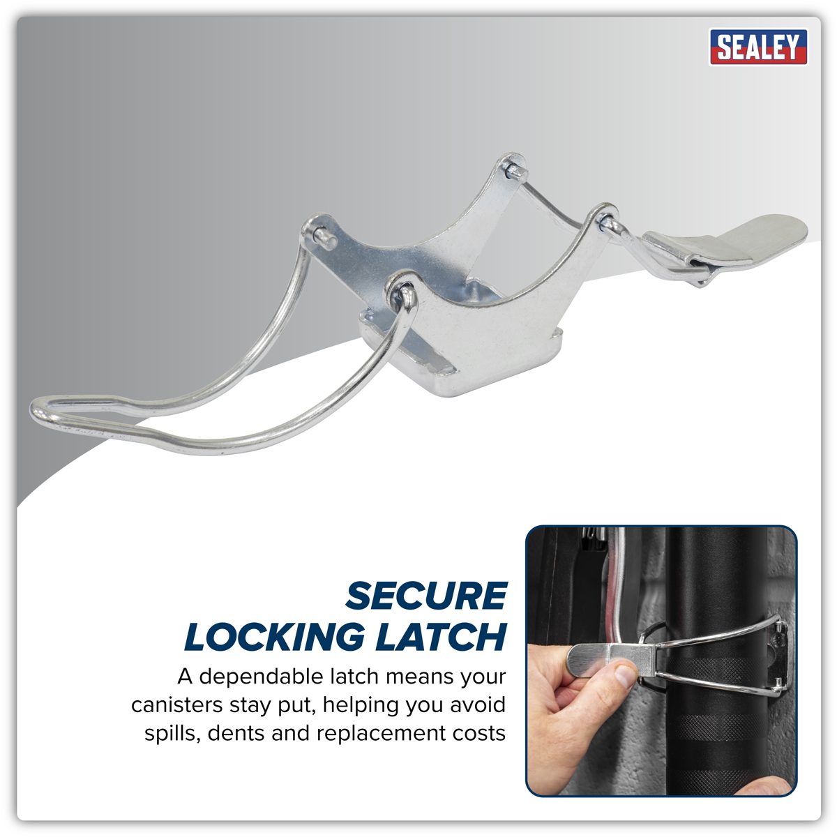 Sealey Grease Gun Holder AK488 Universal Fit 57mm