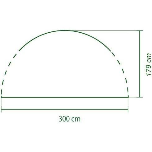 Event Shelter Pro M Sunwall (Silver)