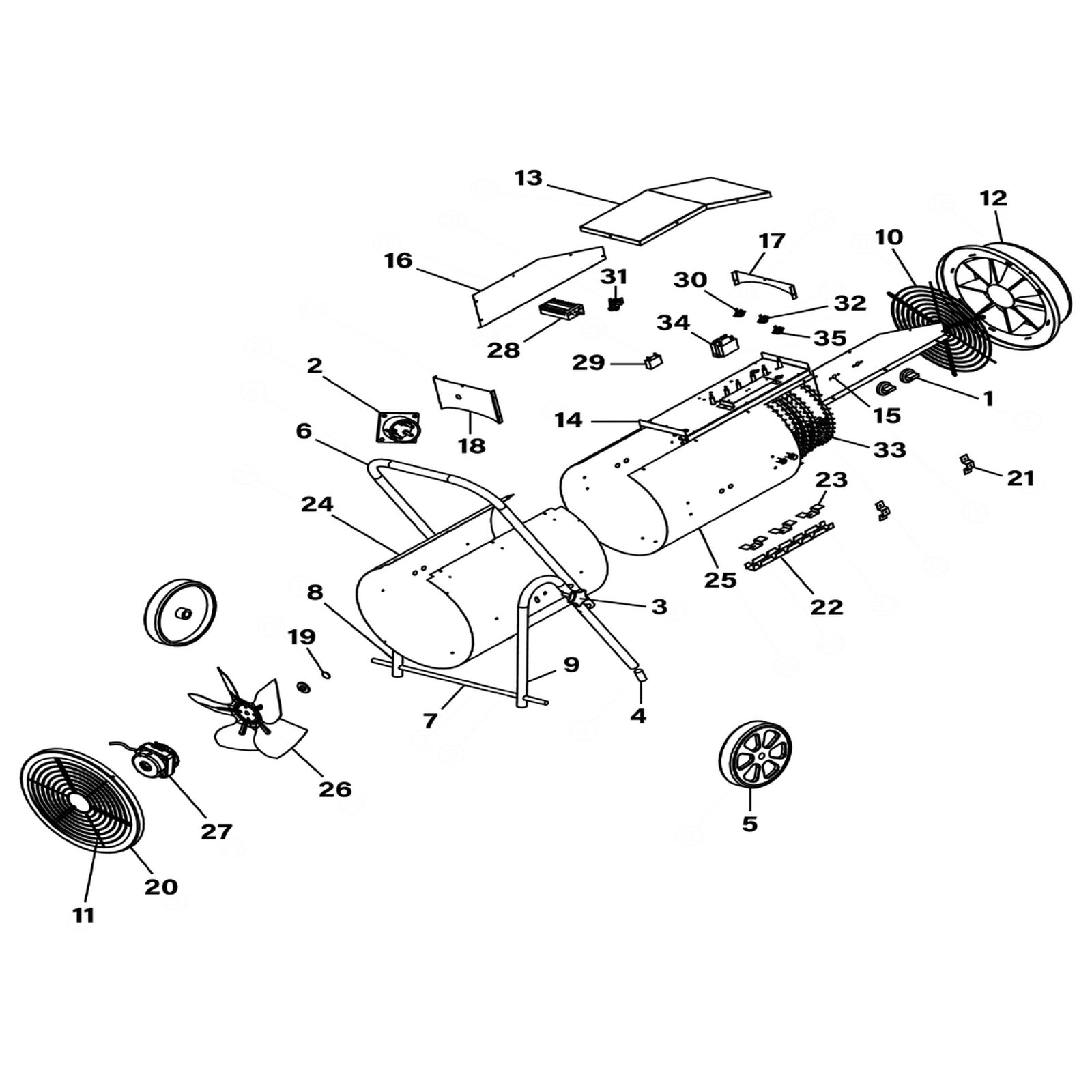 Sealey Rear Grille EH15001-V2-11