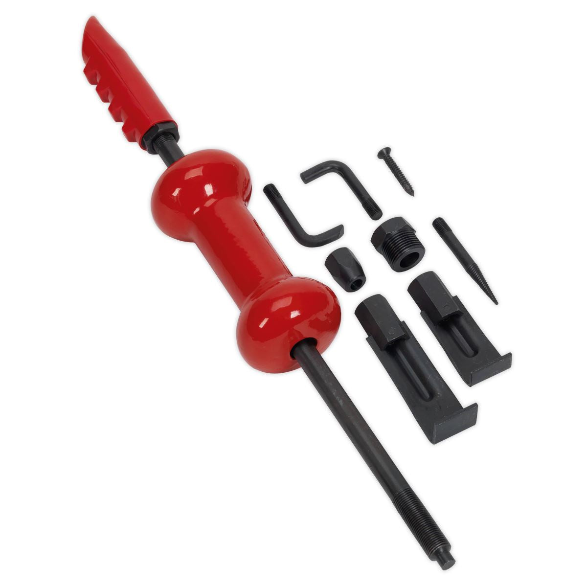 Sealey 9pc 2.1kg Slide Hammer Kit Car Van Body Dent Puller Remover