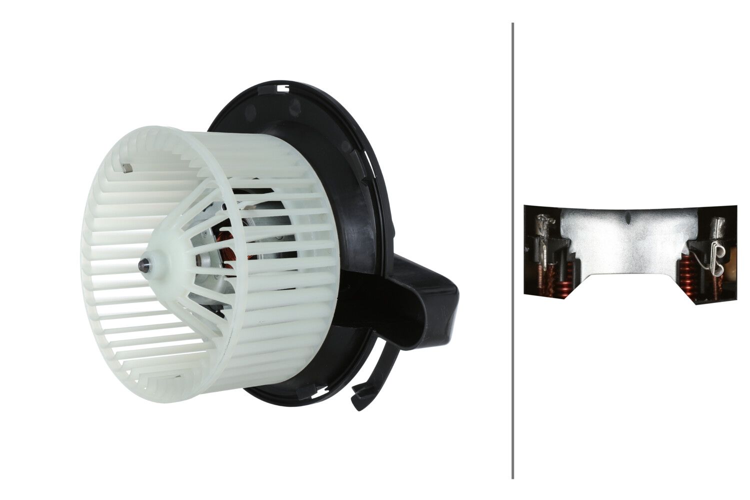Hella Heater Blower Fan 8EW 366 400-151