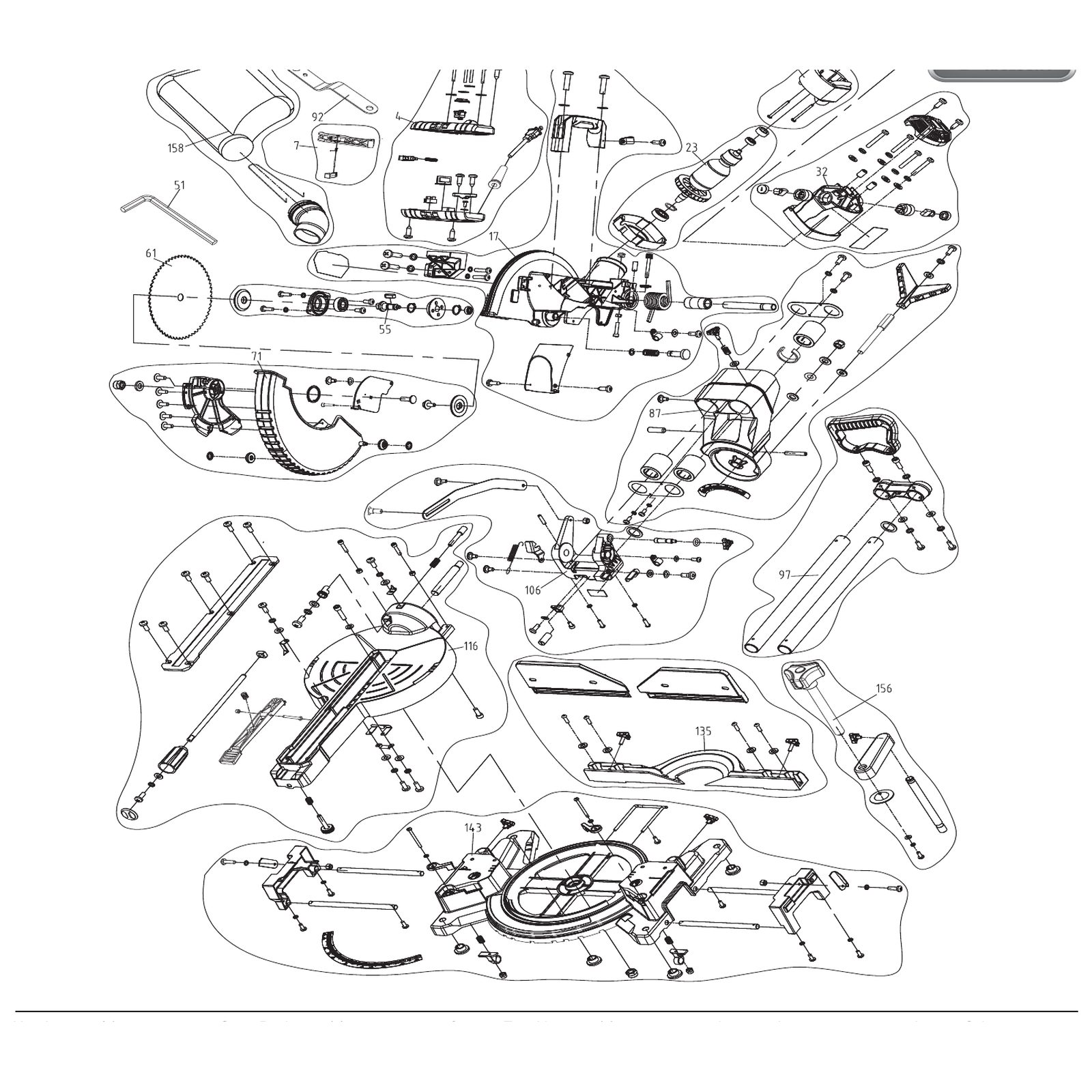 Draper Bracket Assembly YSMS305E-108A 98333