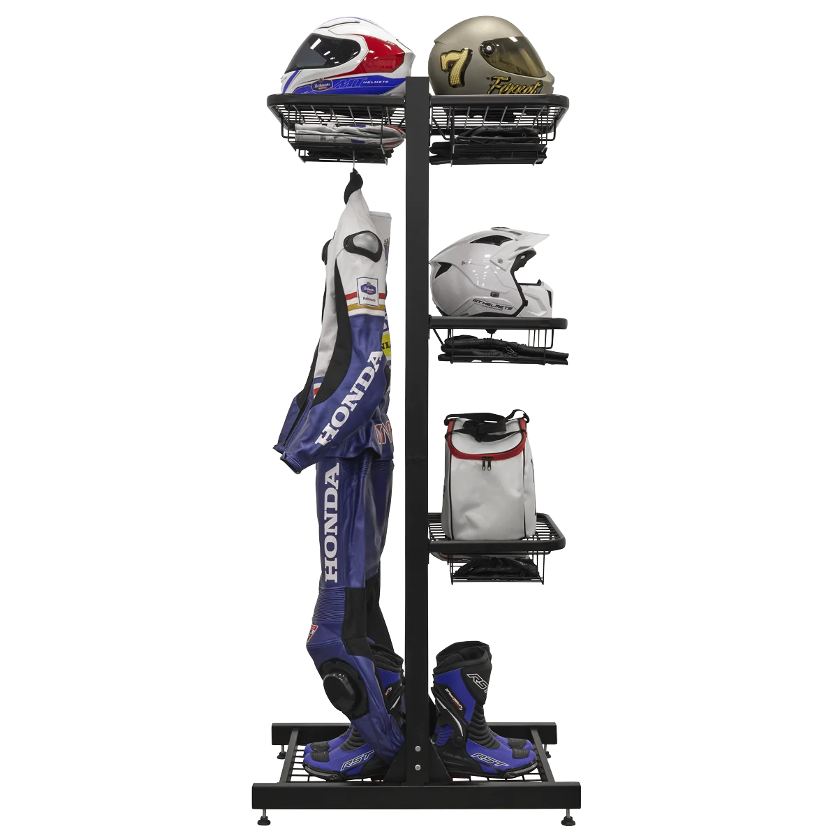 Sealey Freestanding Helmet & Gear Storage MS081FS2 1925mm