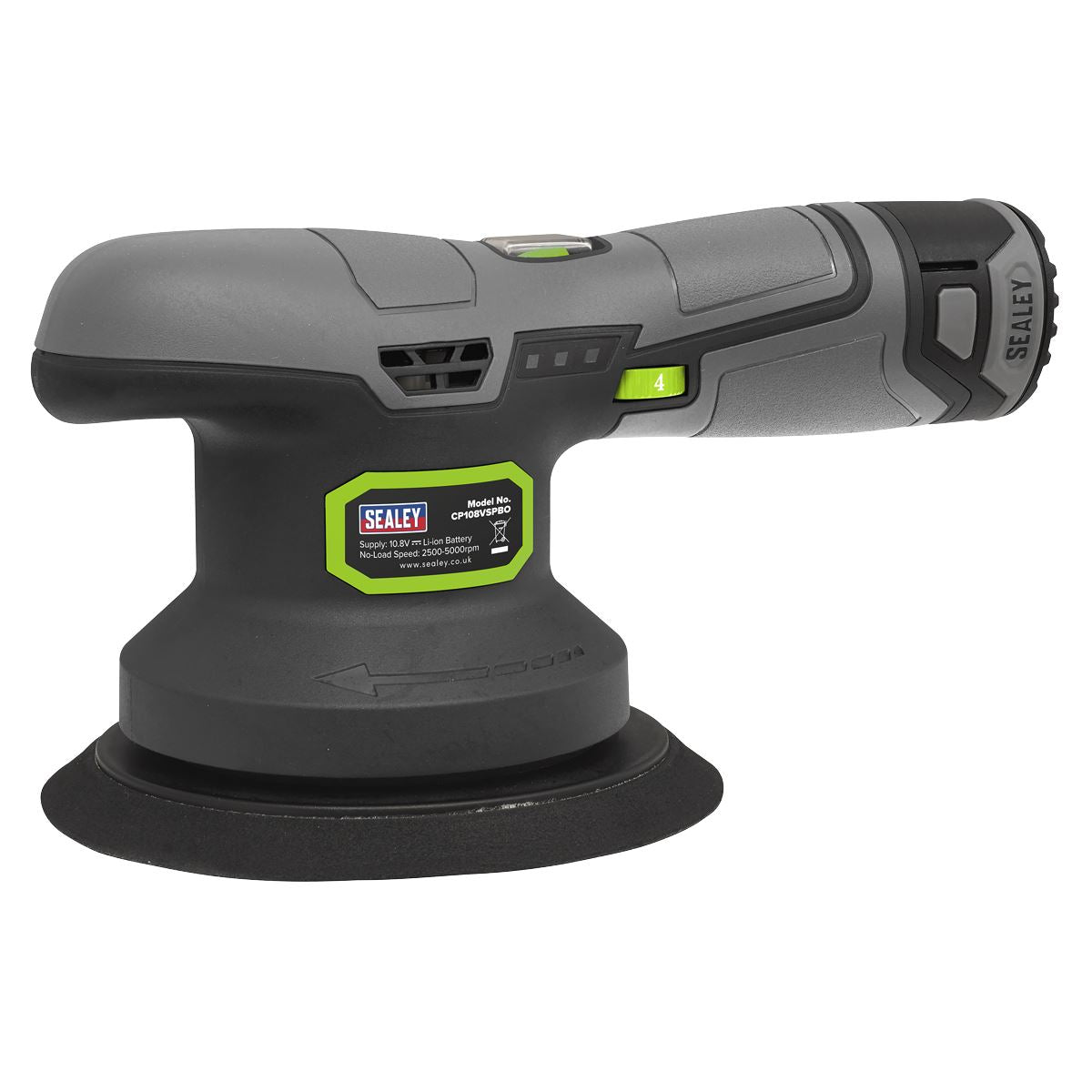 Sealey Dual Action Sander/Polisher Kit 10.8V SV10.8 Series150mm CP108VSP