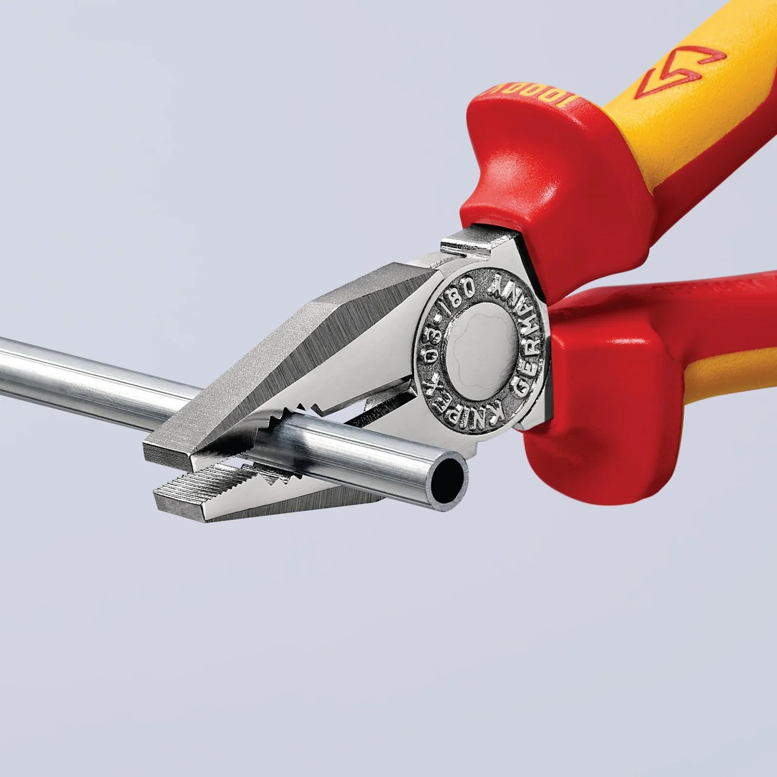 KNIPEX 03 06 180 T BK Combination Pliers, 180mm - 03 06 180 T BK