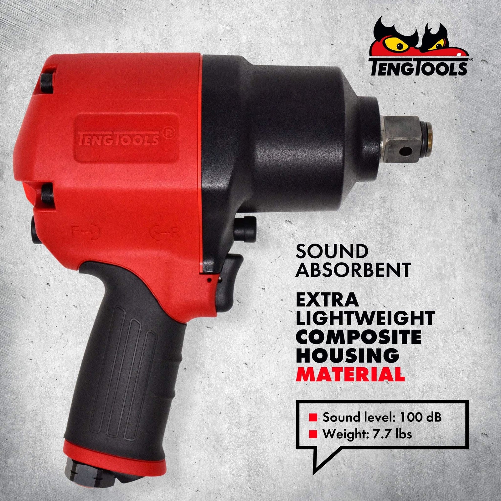 Teng Tools 3/4" Composite Air Impact Wrench