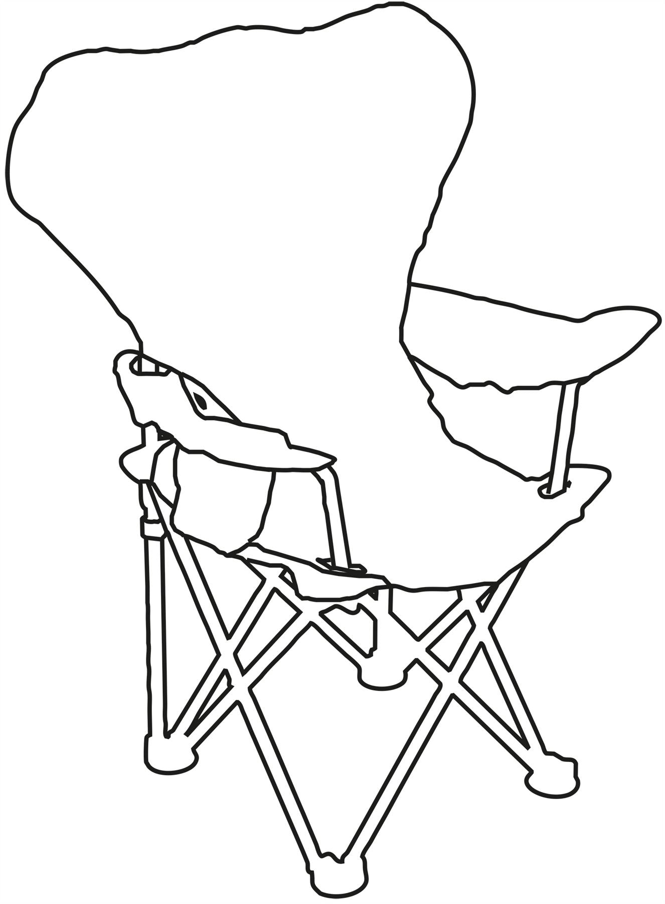 Quest Childrens Monkey Fun Folding Chair
