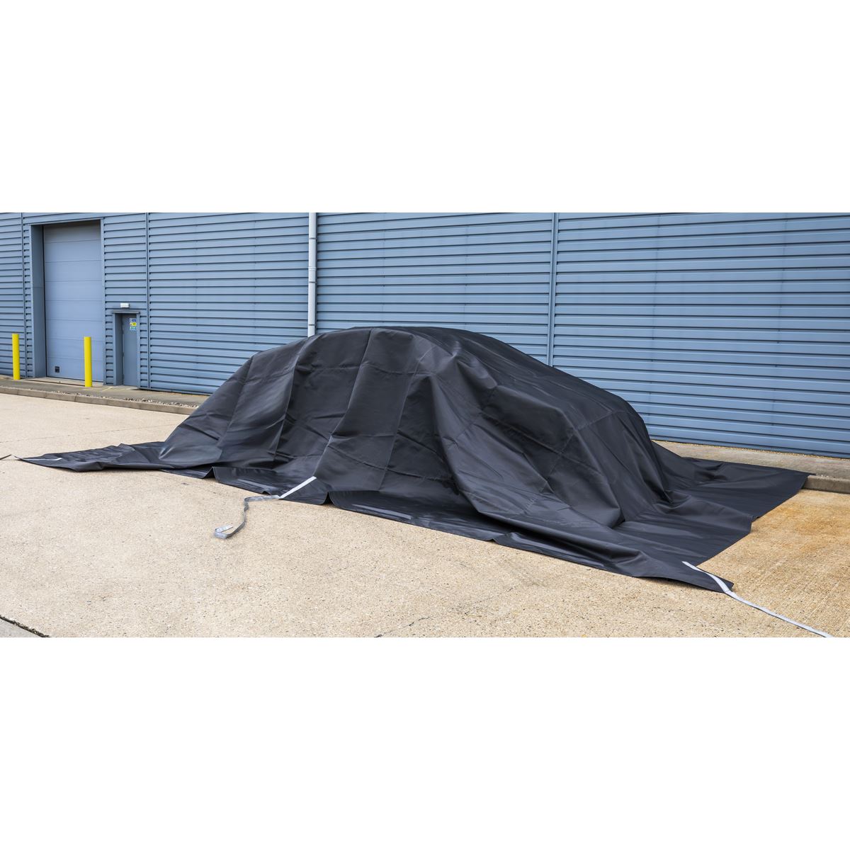 Sealey Vehicle Fire Safety Blanket - PU Coated 6 x 8m EV1000