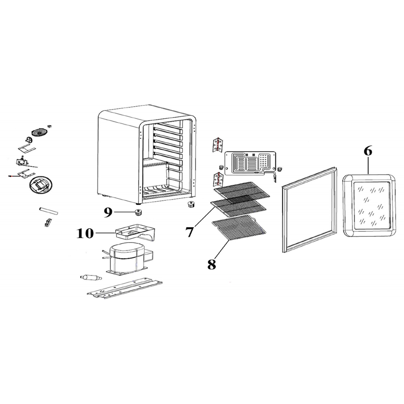Sealey Upper Shelf DH10602
