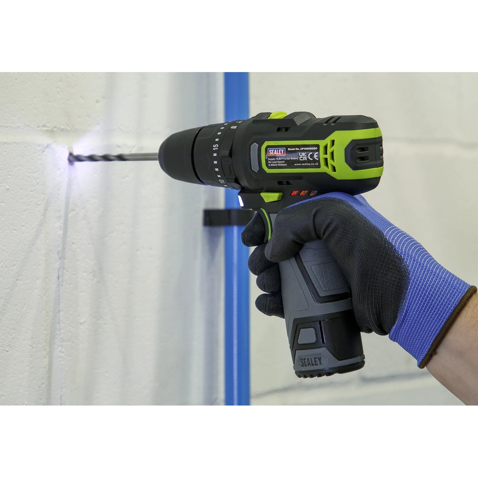 Sealey 2 x SV10.8 Power Tool Kit 10.8V with 2 Batteries