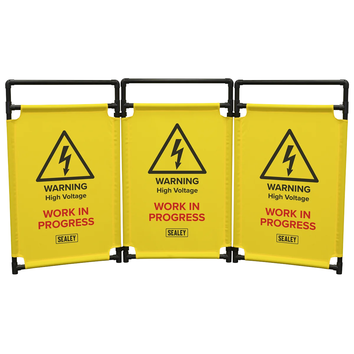 Sealey Folding Safety Barrier EV20 1775x980mm for Electric Vehicles
