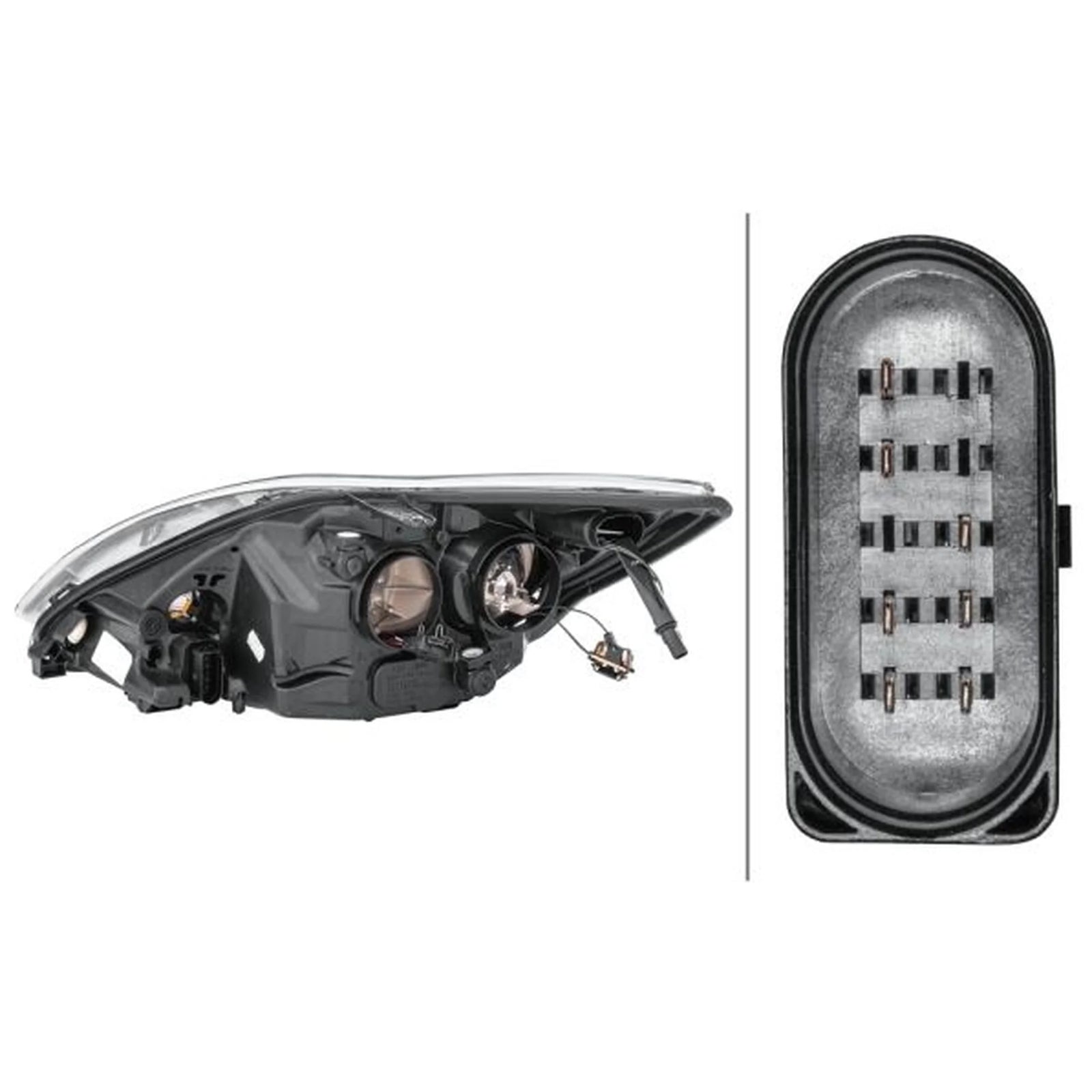 Hella Headlight Headlamp W5W Right 1EE 354 257-041