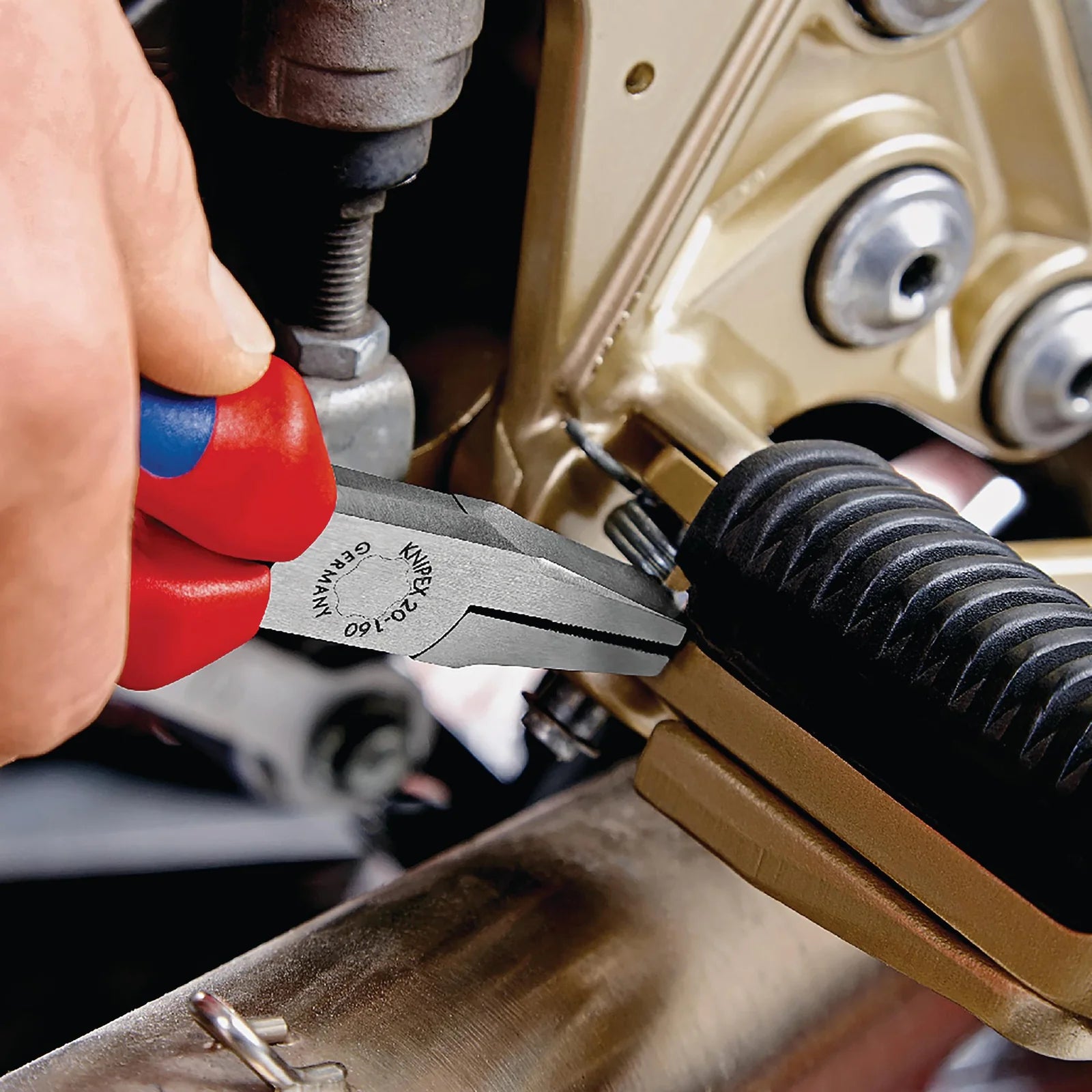 KNIPEX 20 01 140 Flat Nose Pliers, 140mm - 20 01 140