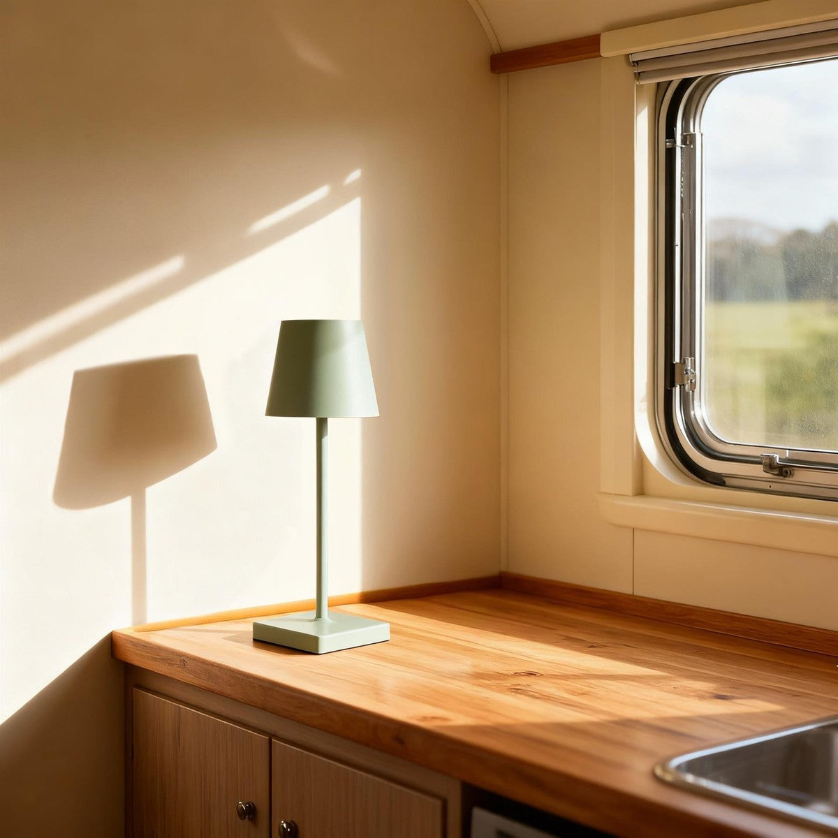 Leisurewize Caravan Camping Table Lamp - Lucia Green