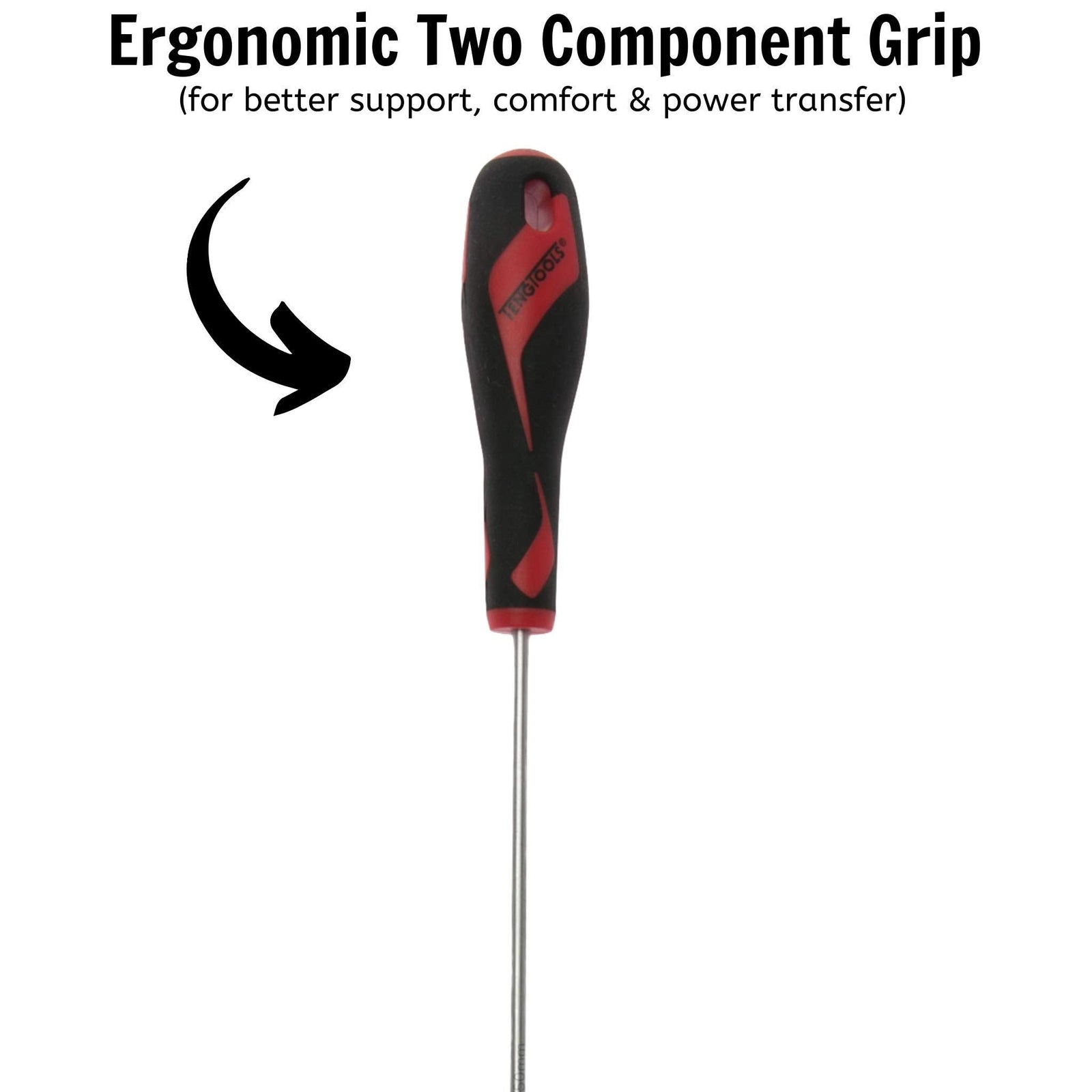 Teng Tools PZ Screwdriver PZ1 x 250mm M