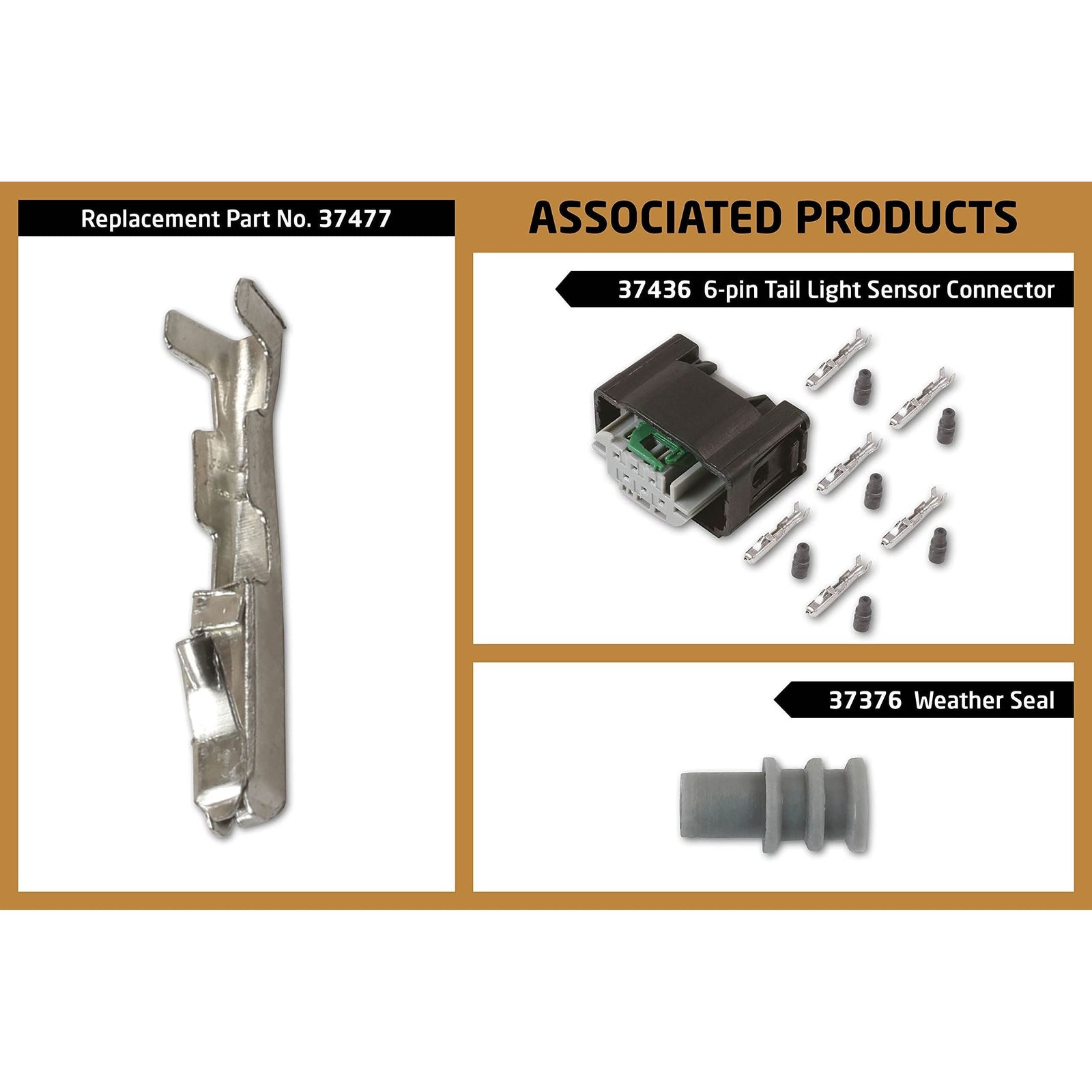 Connect for Mercedes-Benz & for BMW 6 Pin Sensor Kit 65pc 37436