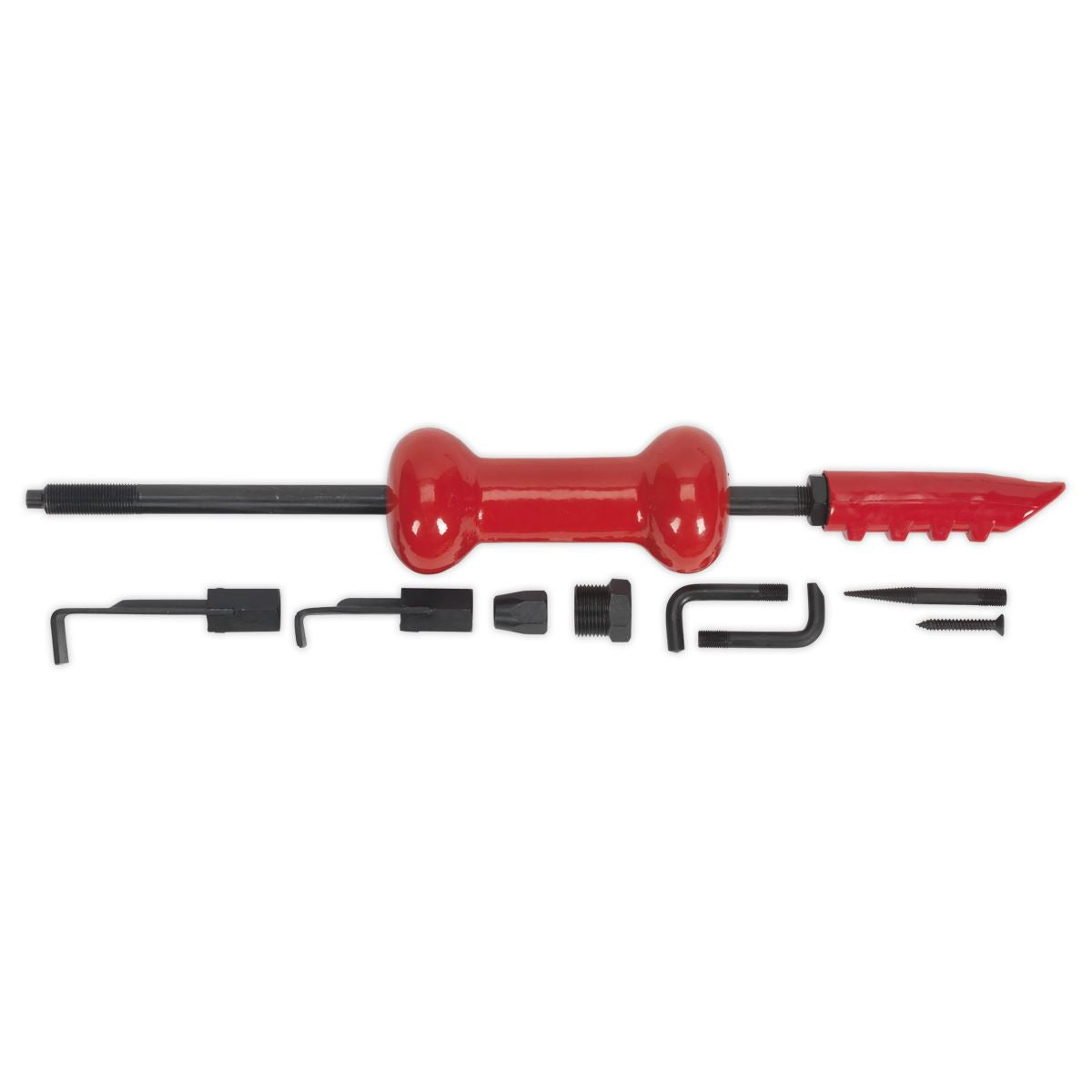 Sealey 9pc 2.1kg Slide Hammer Kit Car Van Body Dent Puller Remover