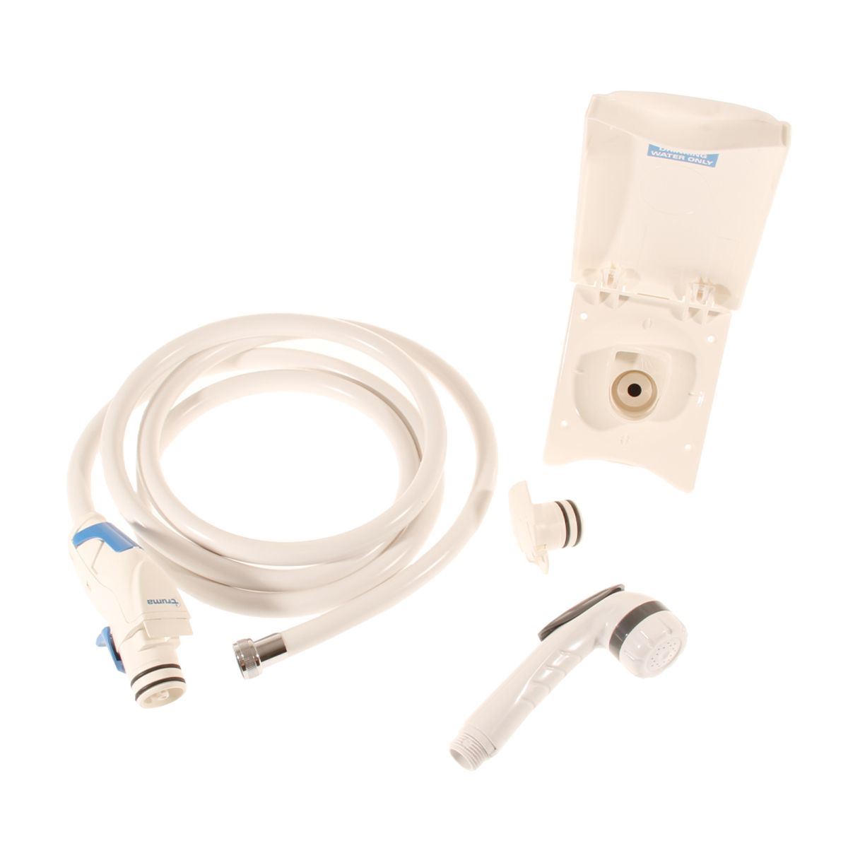 UF Compact Shower Kit White