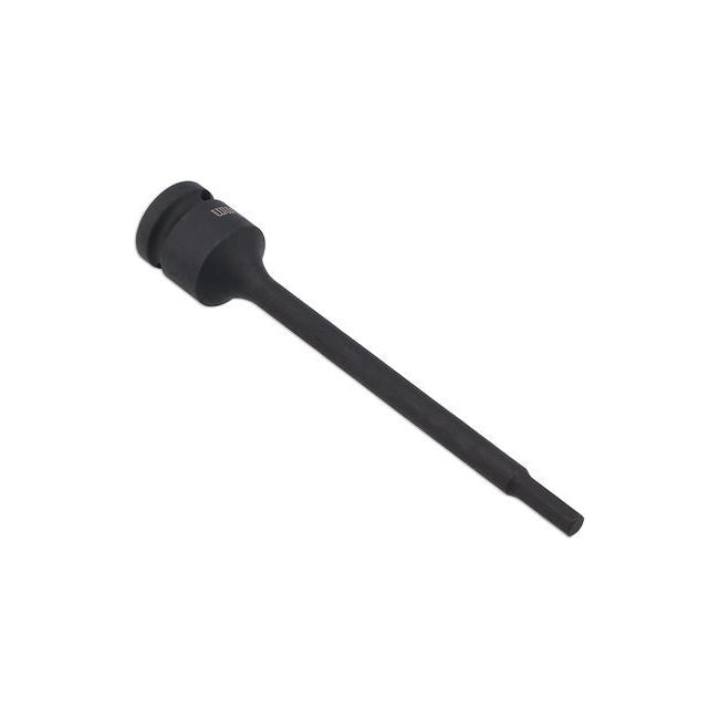 Laser Extra Long Impact Hex Bit 1/2"D 6mm 8582