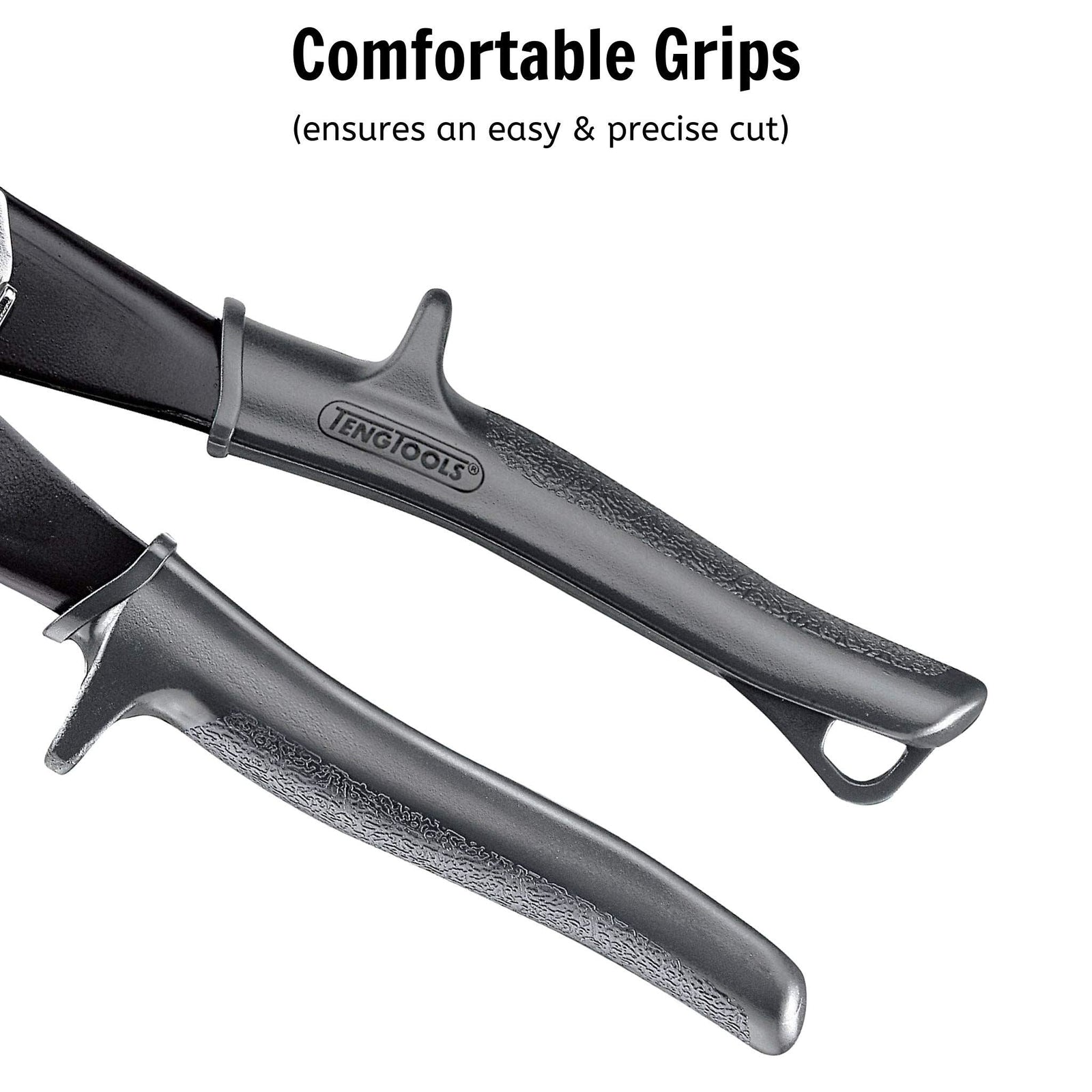 Teng Tools Tin Snip High Leverage Right/Straight
