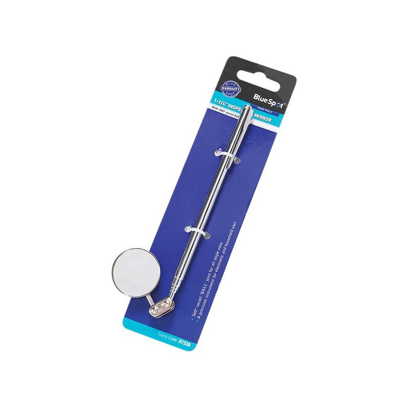 Bluespot Tools Swivel Telescopic Inspection Mirror 180-635mm