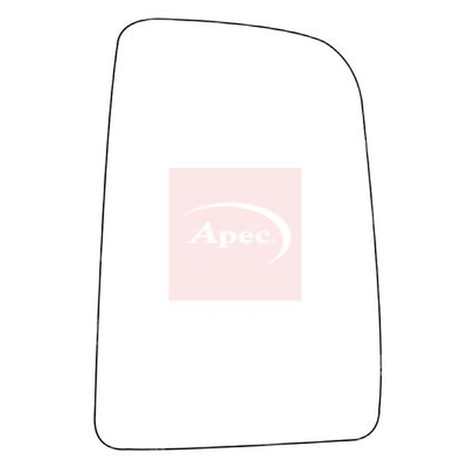 Apec Exterior Wing Mirror Glass Right AMS2076