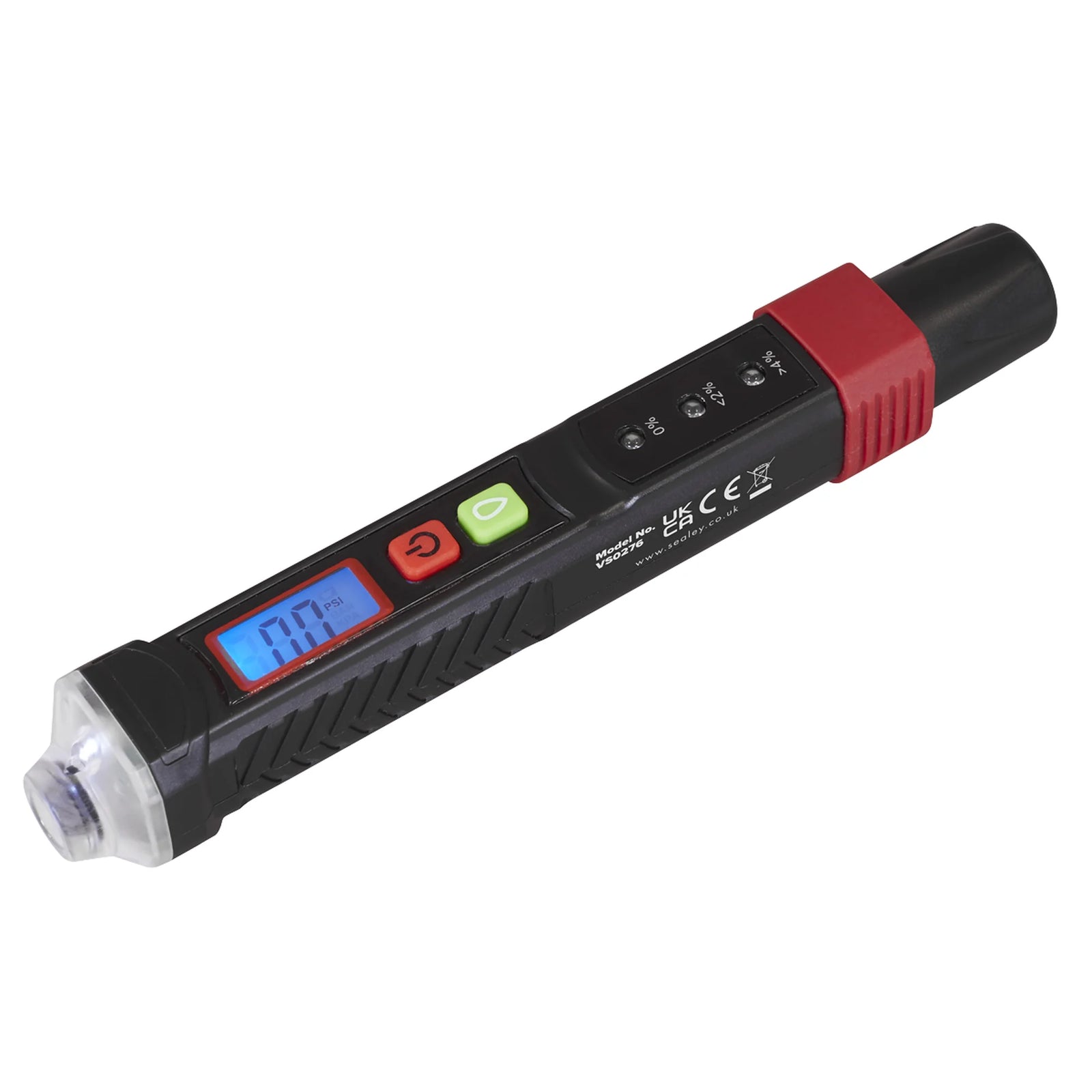 Sealey 2-In-1 Brake Fluid Tester & Tyre Pressure Gauge VS0276