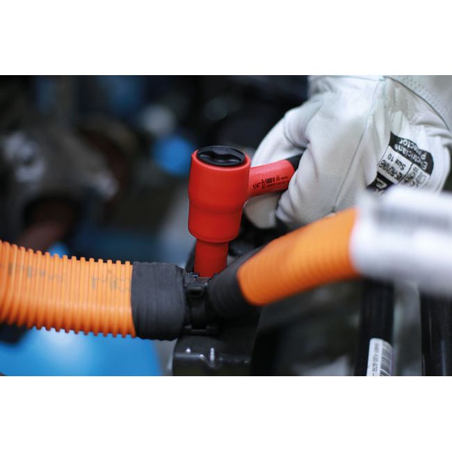 Laser Insulated Socket Set 1/4"D 13pc