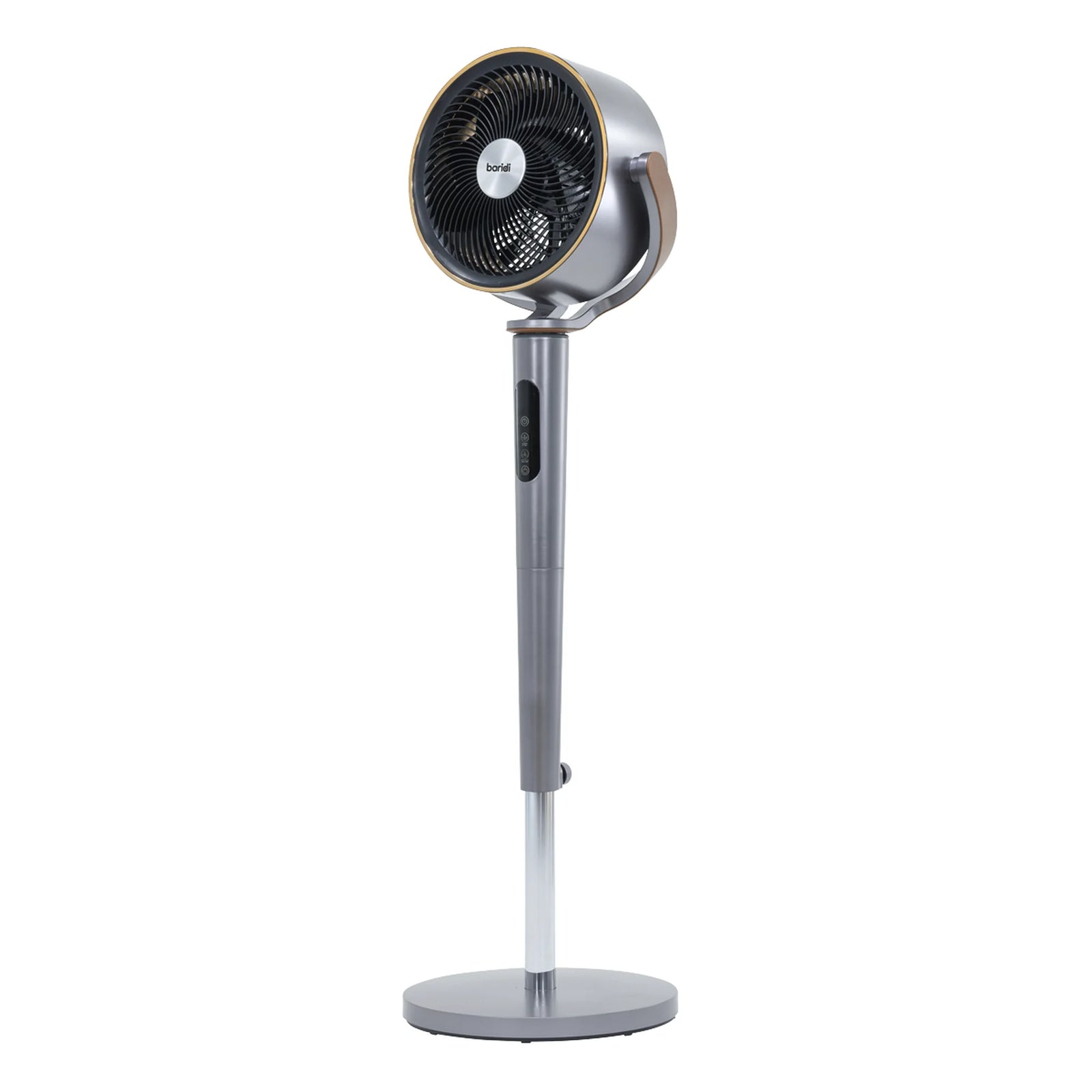 Baridi Pedestal Fan DH264 12" with Remote & Timer - Grey