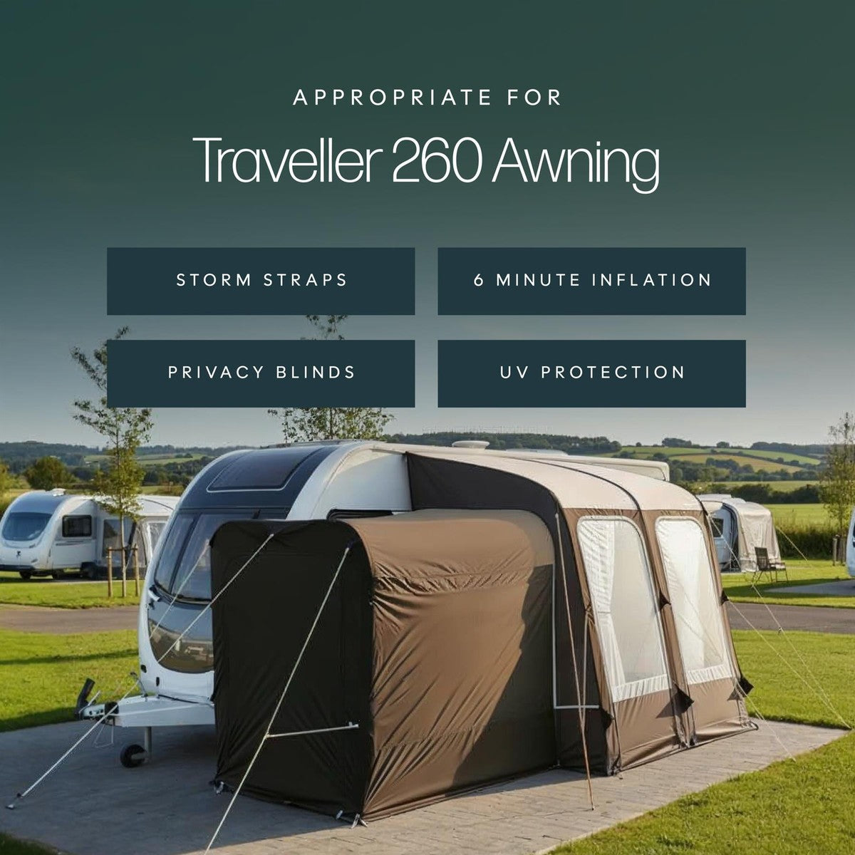 Leisurewize Traveller 260 Caravan Sleeping Annex