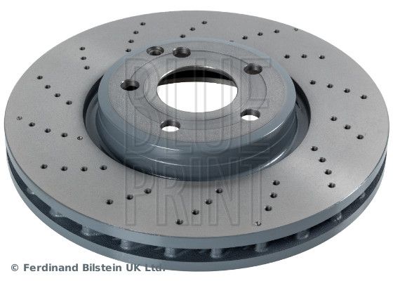 Blue Print 2 x Perforated 322mm Brake Disc ADU1743111