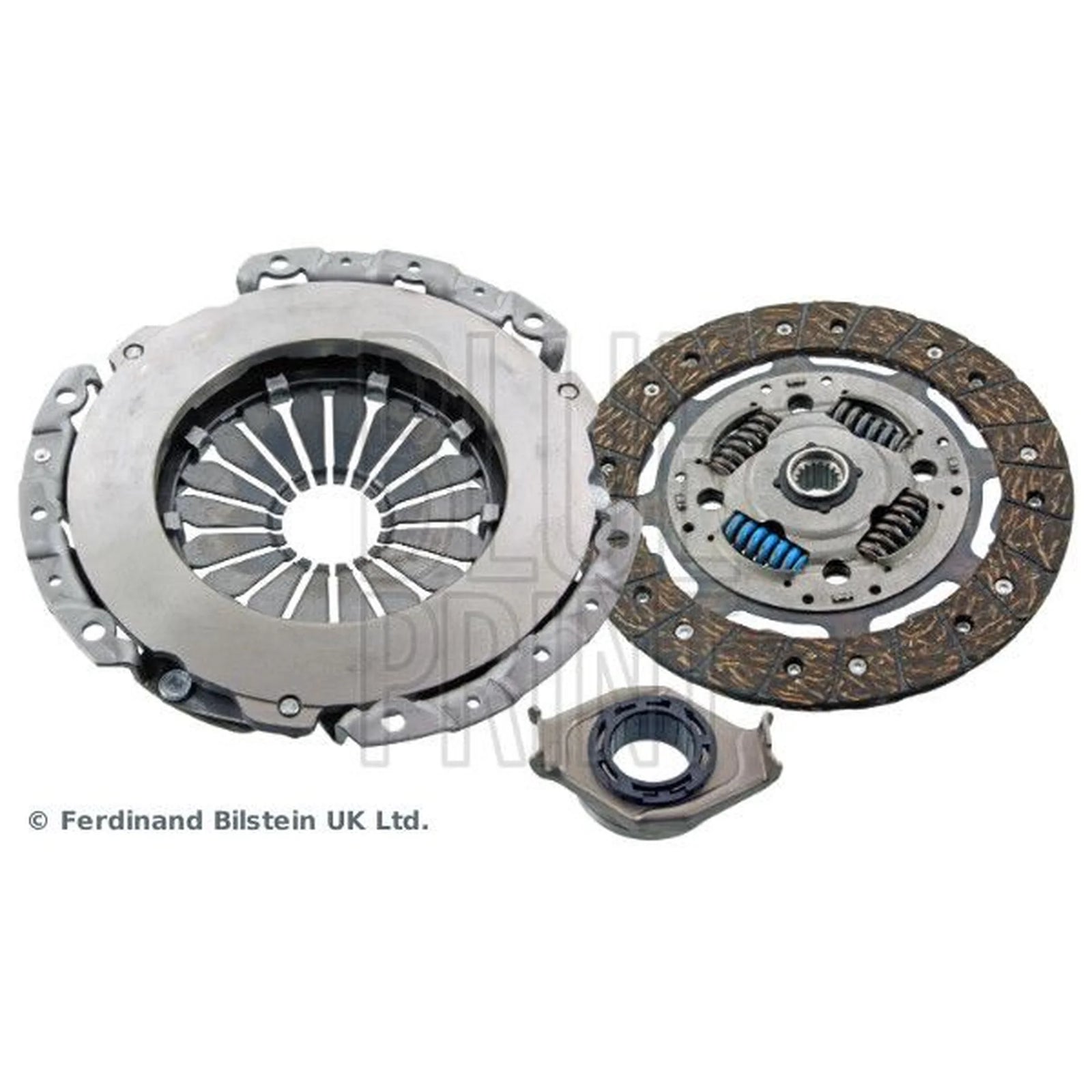 Blue Print Clutch Kit Set 3pc 220mm ADF123019