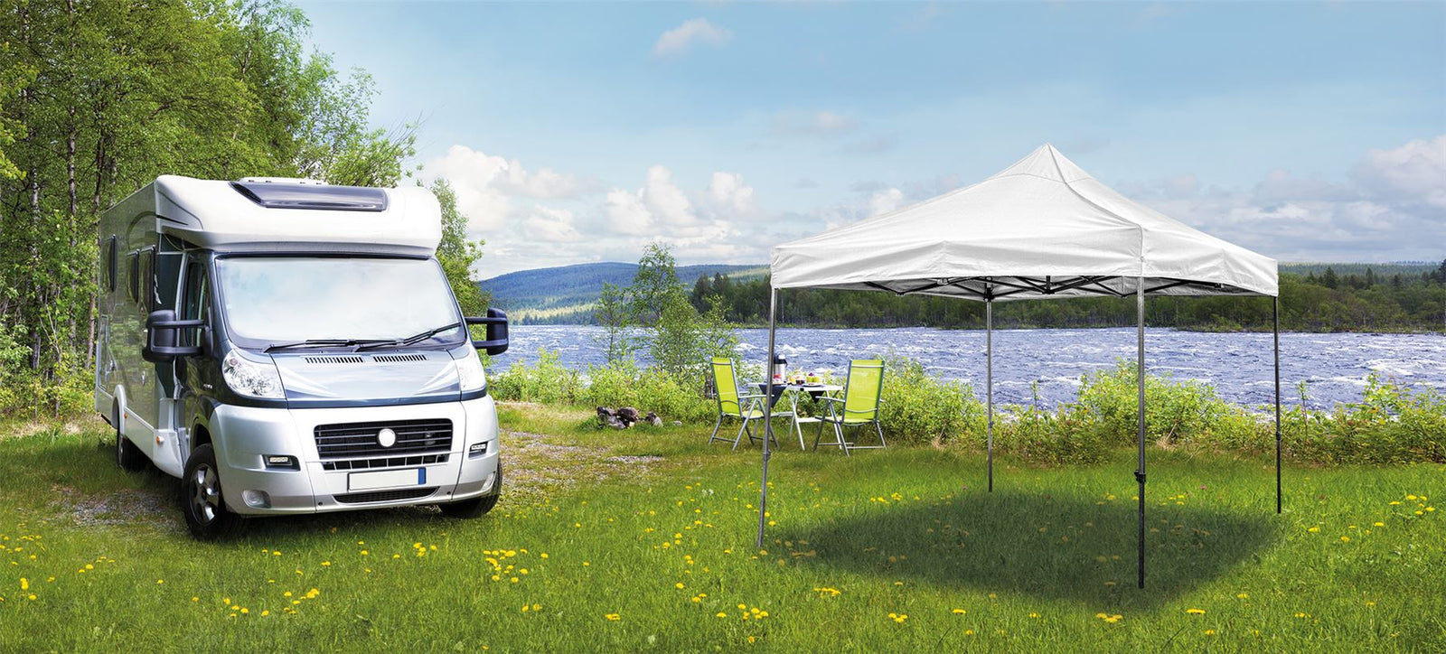 Quest 3x3m Giza Folding Gazebo