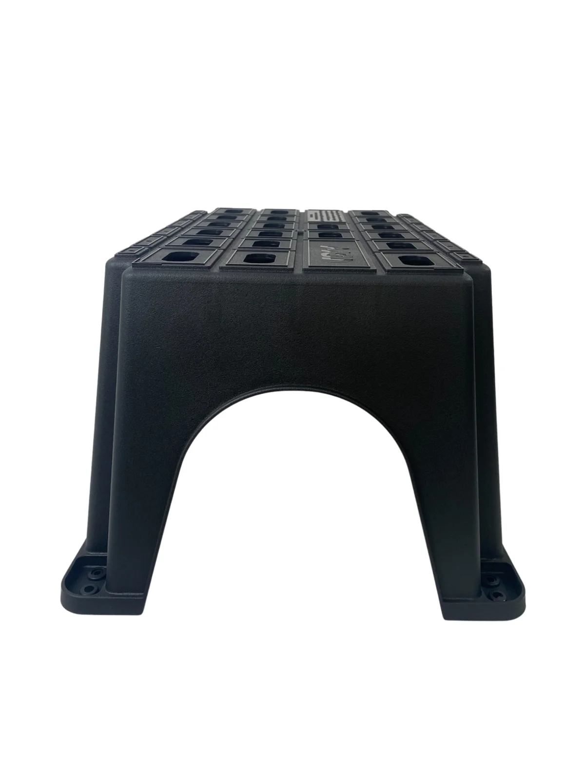 Milenco MGI Single Plastic Step – Non-Slip Caravan & Motorhome Step (200kg, Recycled, Made in UK)